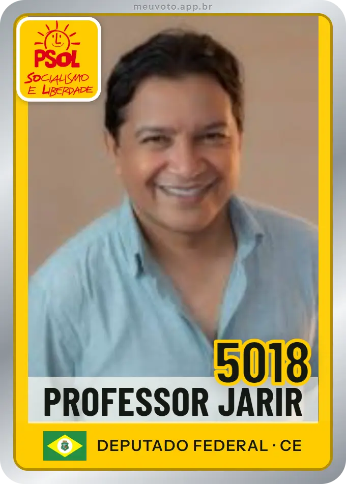 Carta de Professor Jarir, número 5018, PSOL