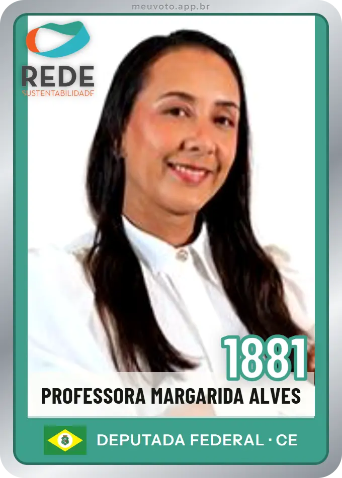 Carta de Professora Margarida Alves, número 1881, Rede