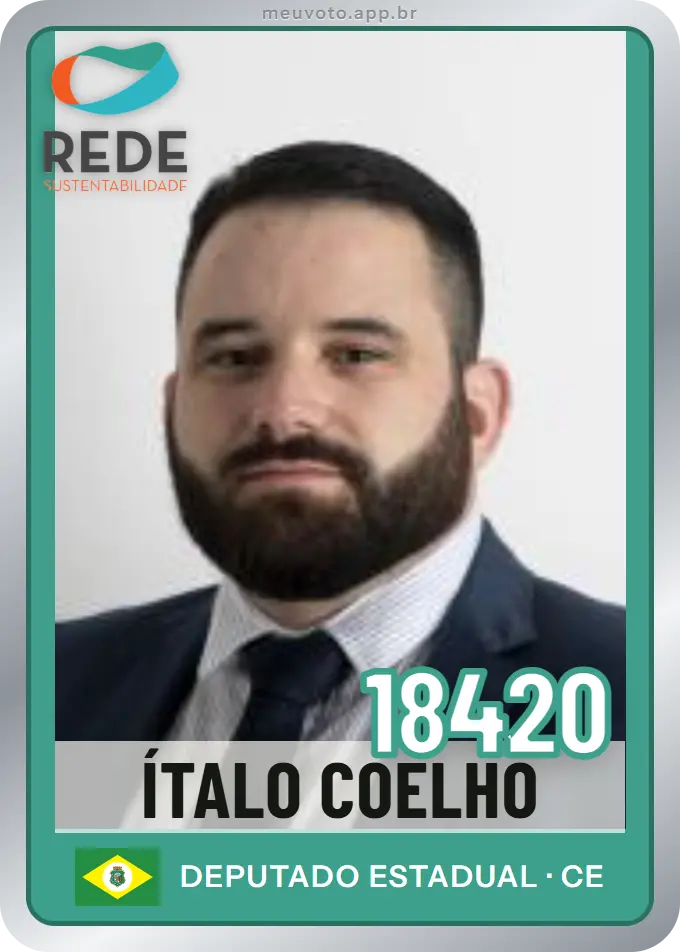 Carta de Ítalo Coelho, número 18420, Rede