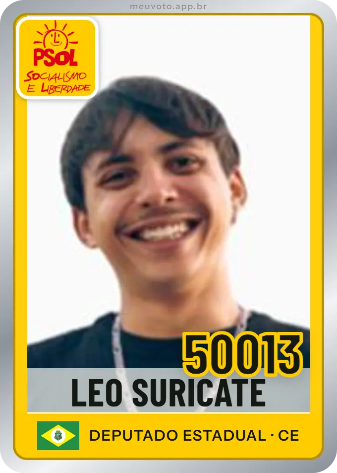 Carta de Leo Suricate, número 50013, PSOL