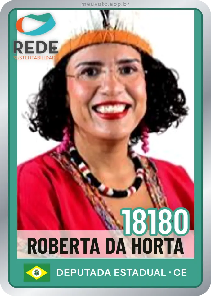 Carta de Roberta da Horta, número 18180, Rede