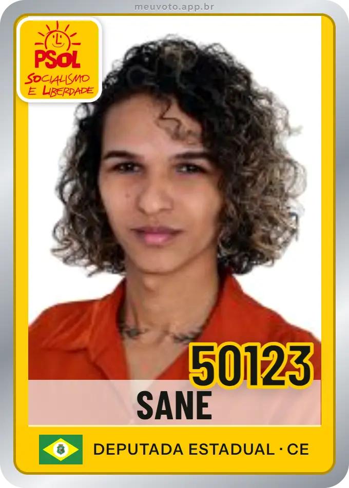 Carta de Sane, número 50123, PSOL