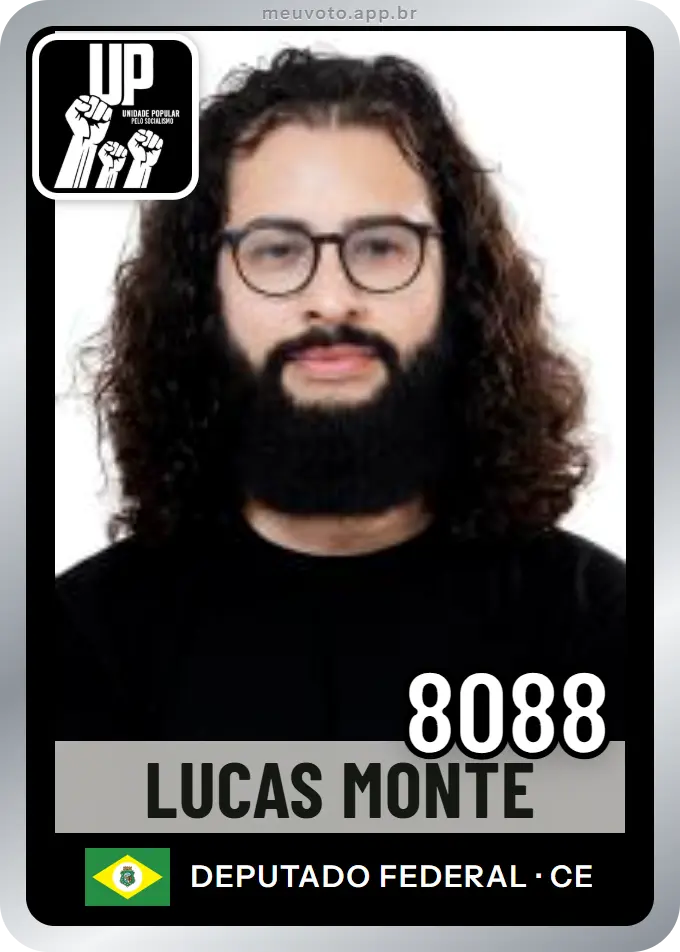 Carta de Lucas Monte, número 8088, UP