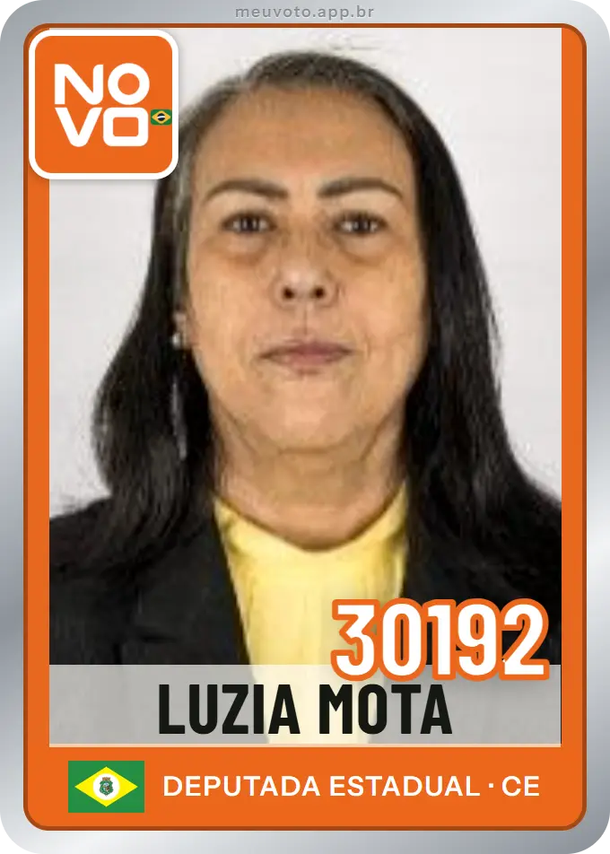 Carta de Luzia Mota, número 30192, Novo