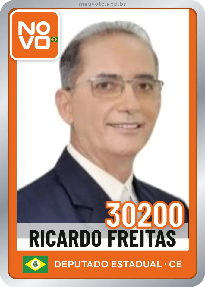 Carta de Ricardo Freitas, número 30200, Novo