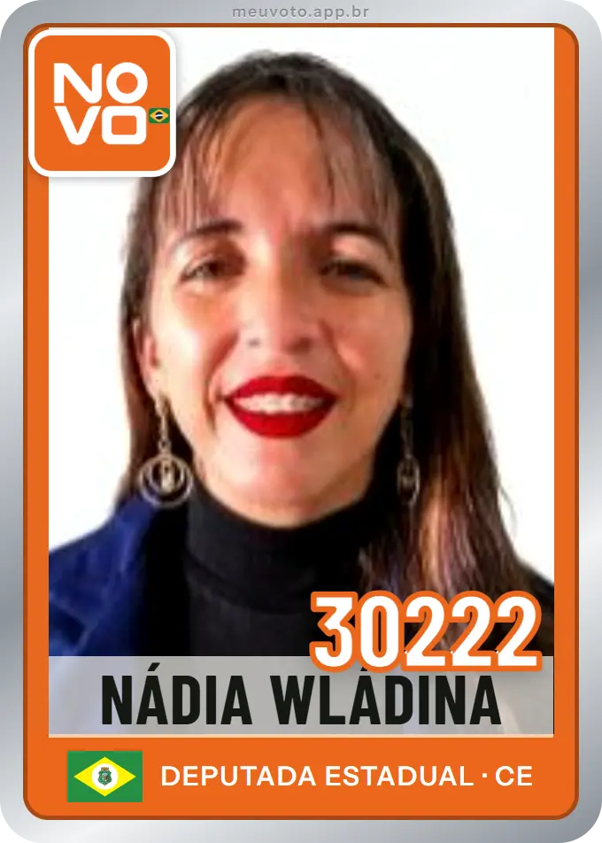 Carta de Nádia Wládina, número 30222, Novo