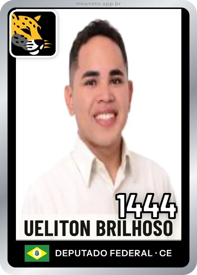 Carta de Ueliton Brilhoso, número 1444, Missão