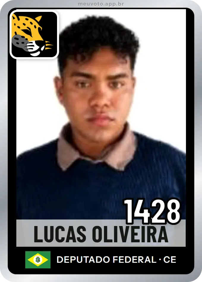 Carta de Lucas Oliveira, número 1428, Missão