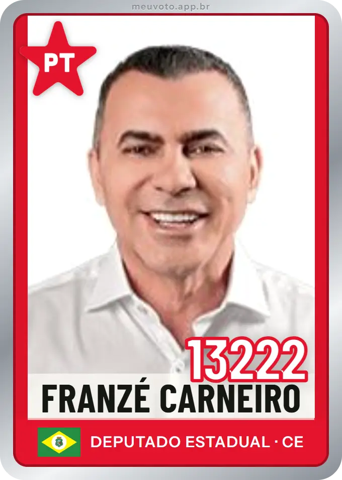 Carta de Franzé Carneiro, número 13222, PT