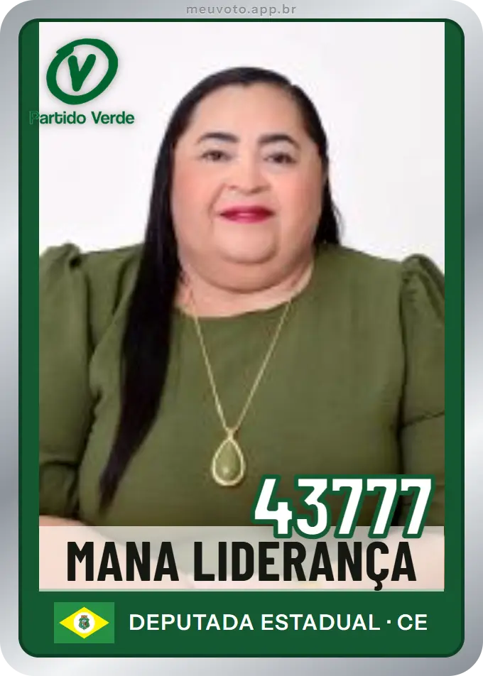 Carta de Mana Liderança, número 43777, PV