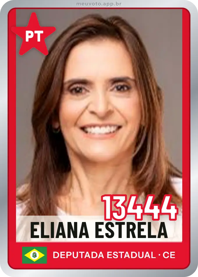 Carta de Eliana Estrela, número 13444, PT
