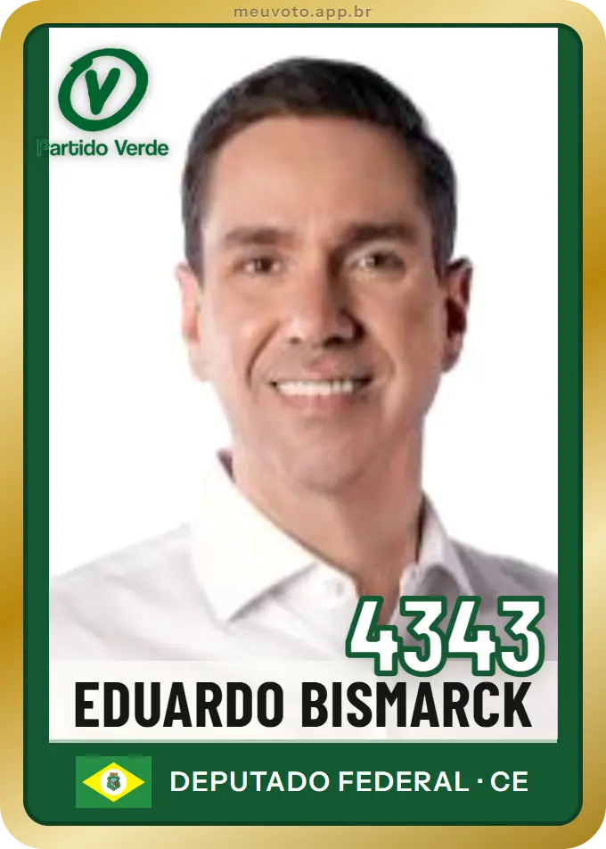 Carta de Eduardo Bismarck, número 4343, PV