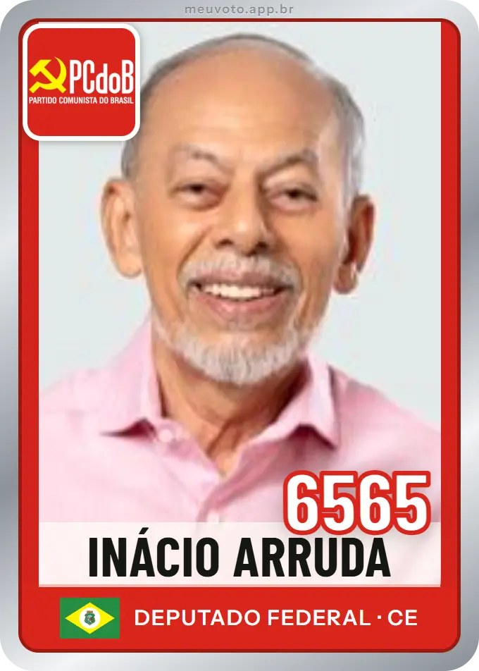 Carta de Inácio Arruda, número 6565, PCdoB