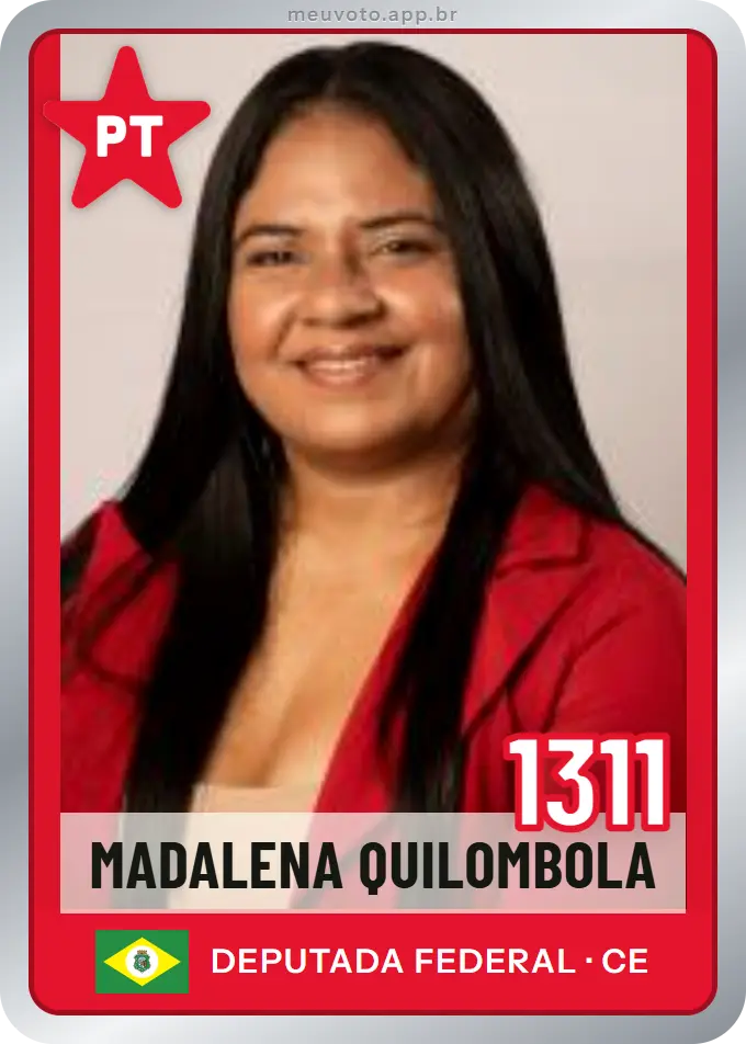 Carta de Madalena Quilombola, número 1311, PT