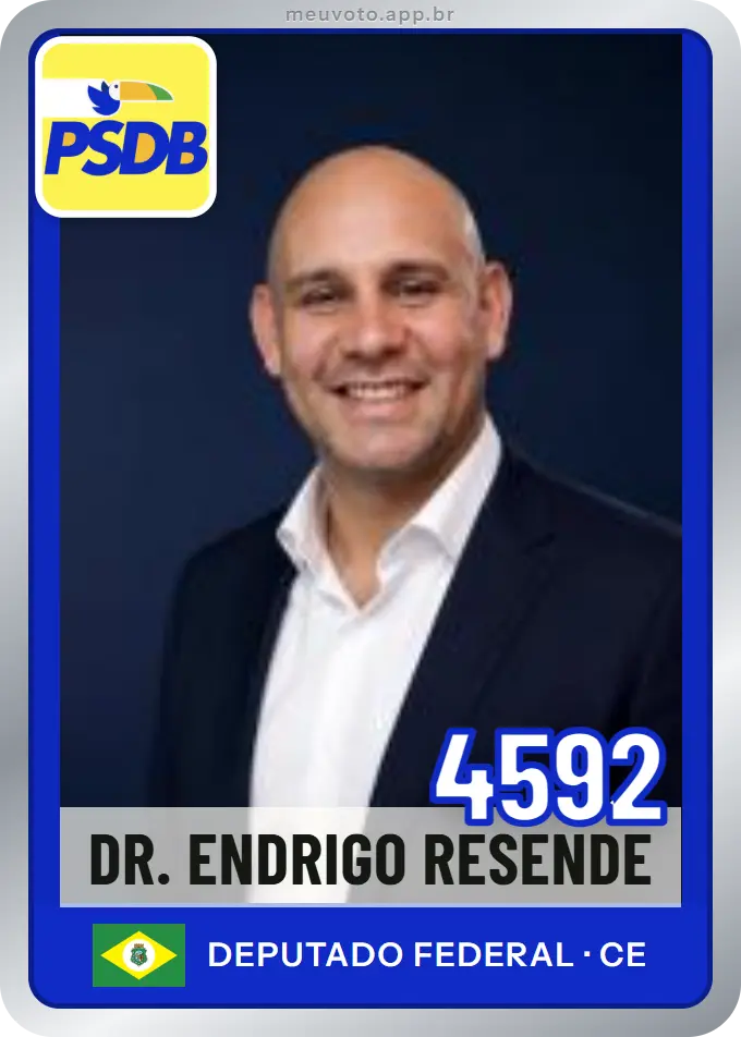 Carta de Dr. Endrigo Resende, número 4592, PSDB