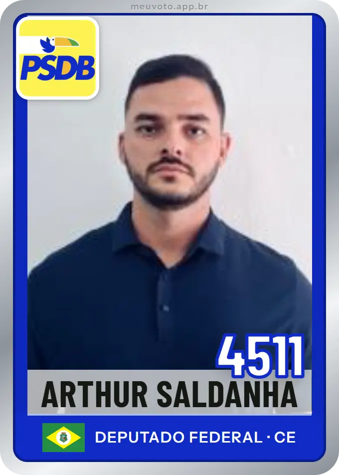 Carta de Arthur Saldanha, número 4511, PSDB