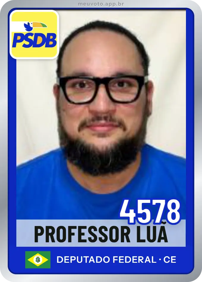 Carta de Professor Luã, número 4578, PSDB