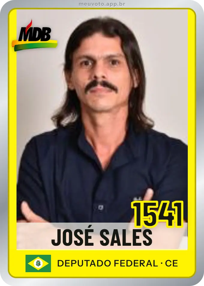 Carta de José Sales, número 1541, MDB