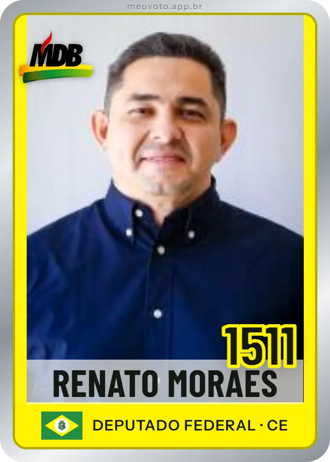 Carta de Renato Moraes, número 1511, MDB