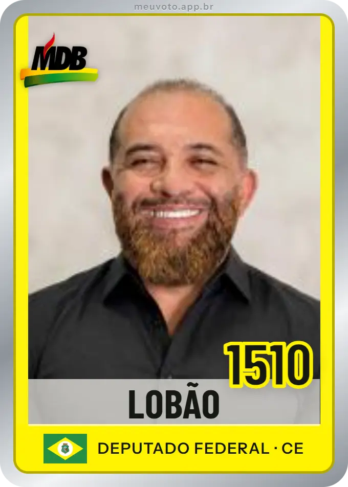 Carta de Lobão, número 1510, MDB