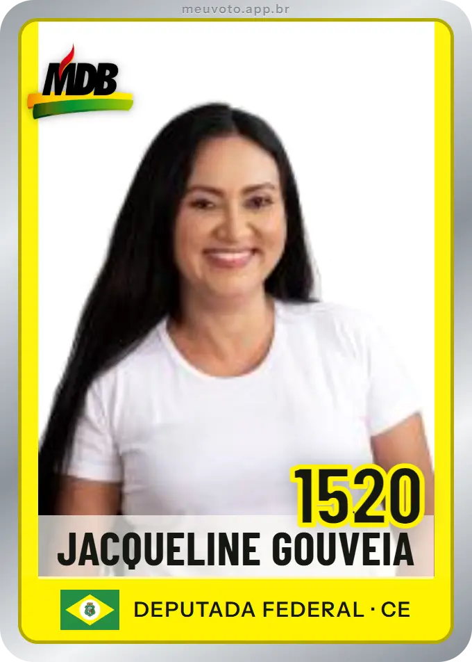 Carta de Jacqueline Gouveia, número 1520, MDB