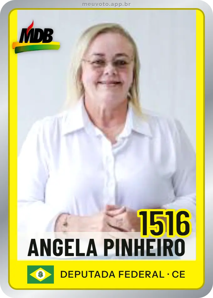 Carta de Angela Pinheiro, número 1516, MDB