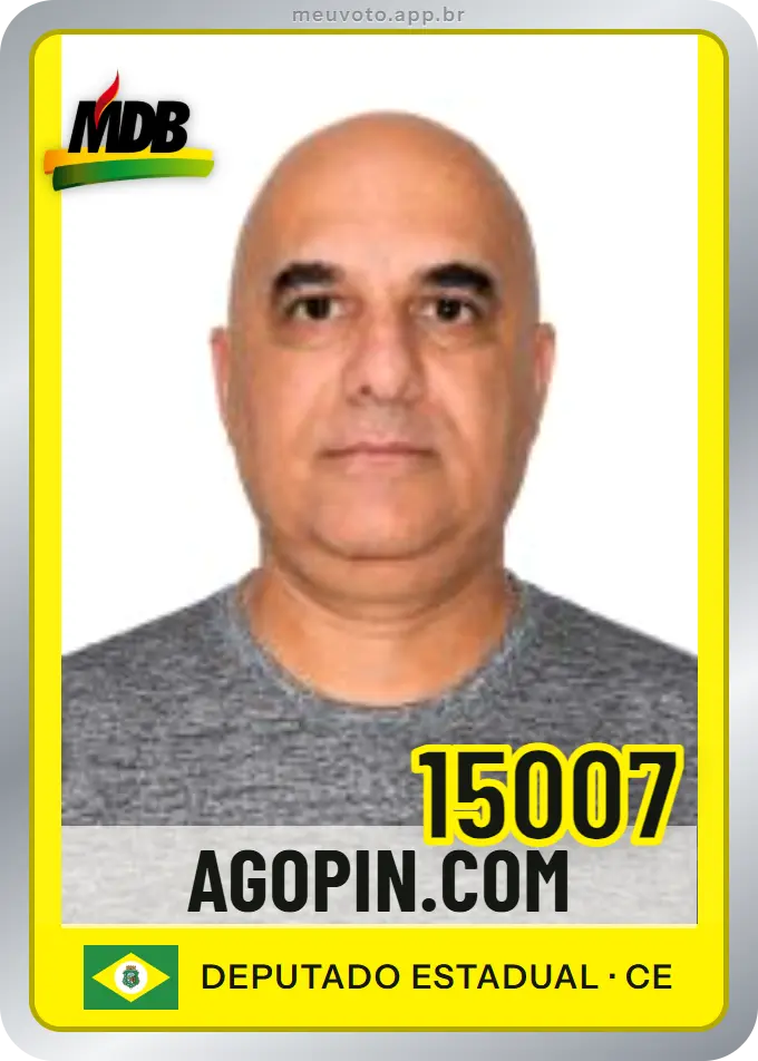 Carta de Agopin.com, número 15007, MDB