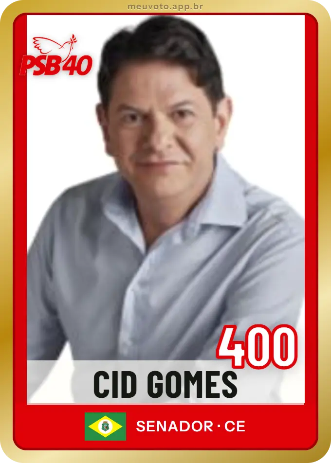 Carta de Cid Gomes, número 400, PSB