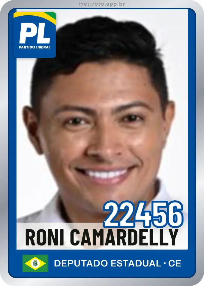 Carta de Roni Camardelly, número 22456, PL