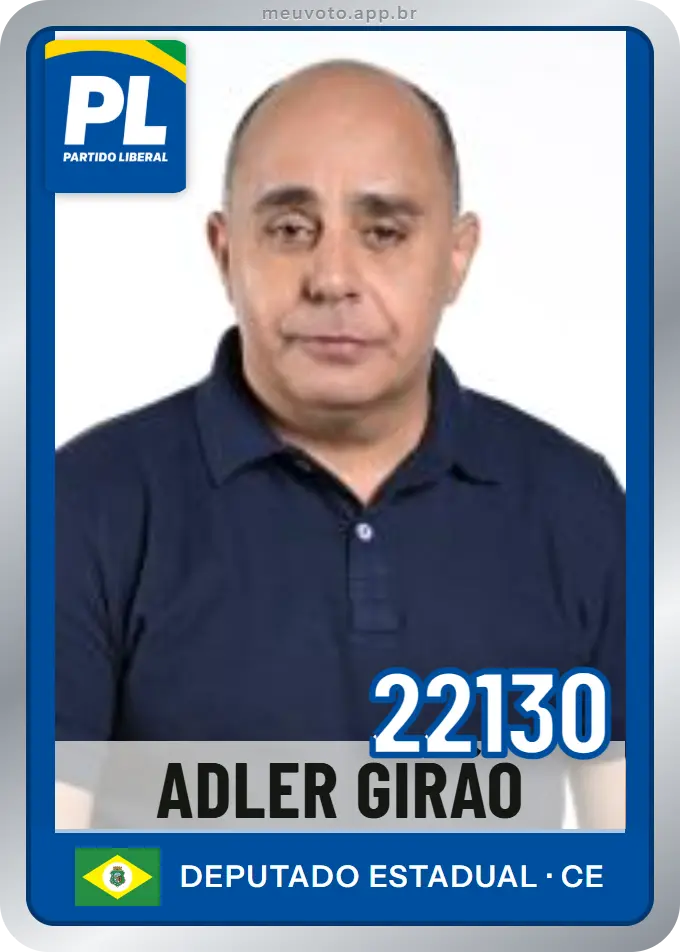 Carta de Adler Girão, número 22130, PL