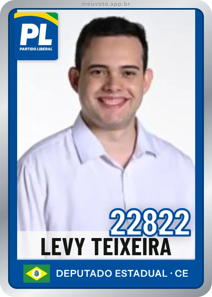Carta de Levy Teixeira, número 22822, PL