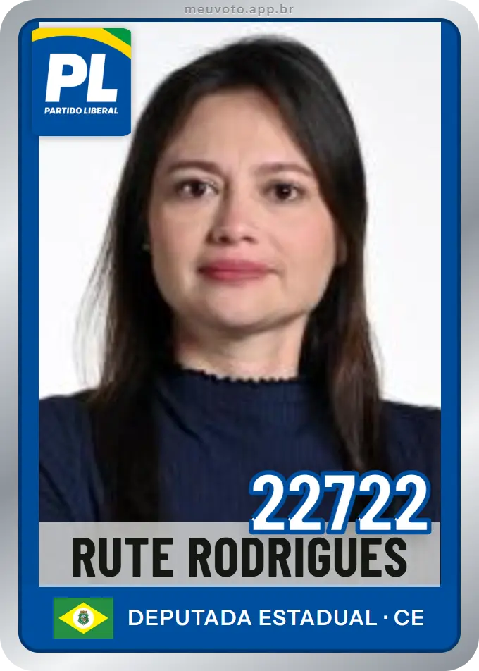 Carta de Rute Rodrigues, número 22722, PL
