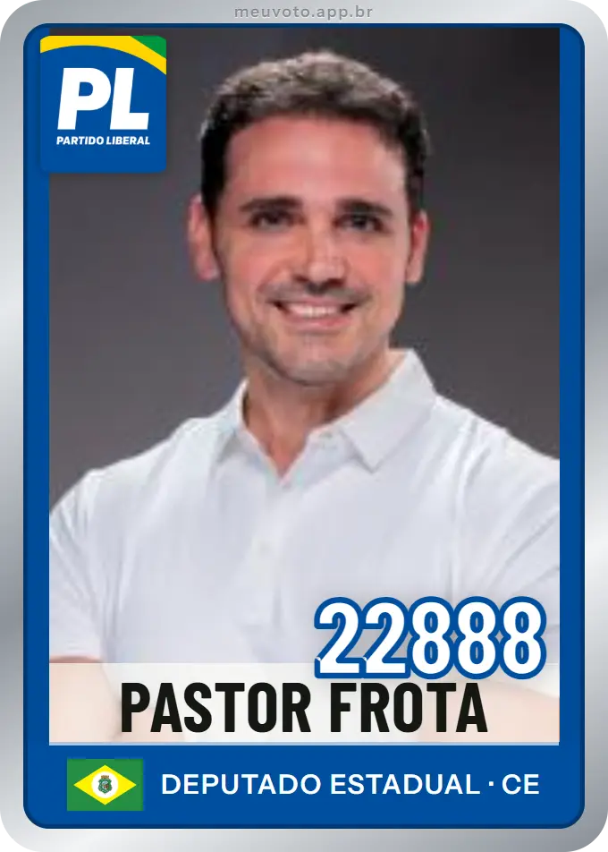 Carta de Pastor Frota, número 22888, PL