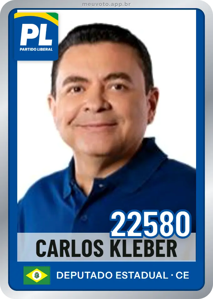 Carta de Carlos Kleber, número 22580, PL