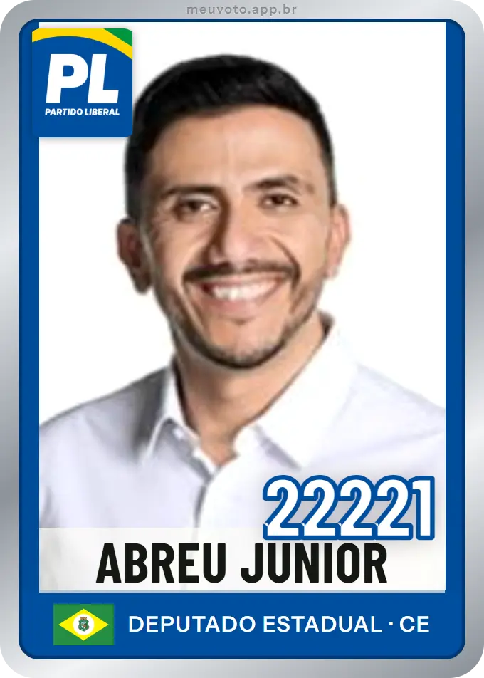 Carta de Abreu Junior, número 22221, PL