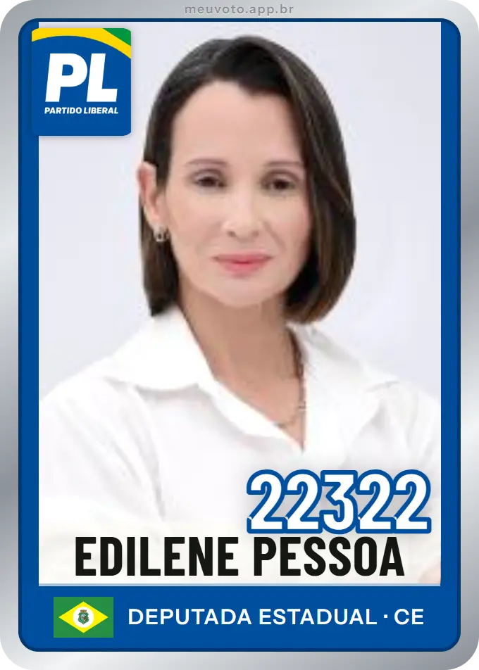 Carta de Edilene Pessoa, número 22322, PL
