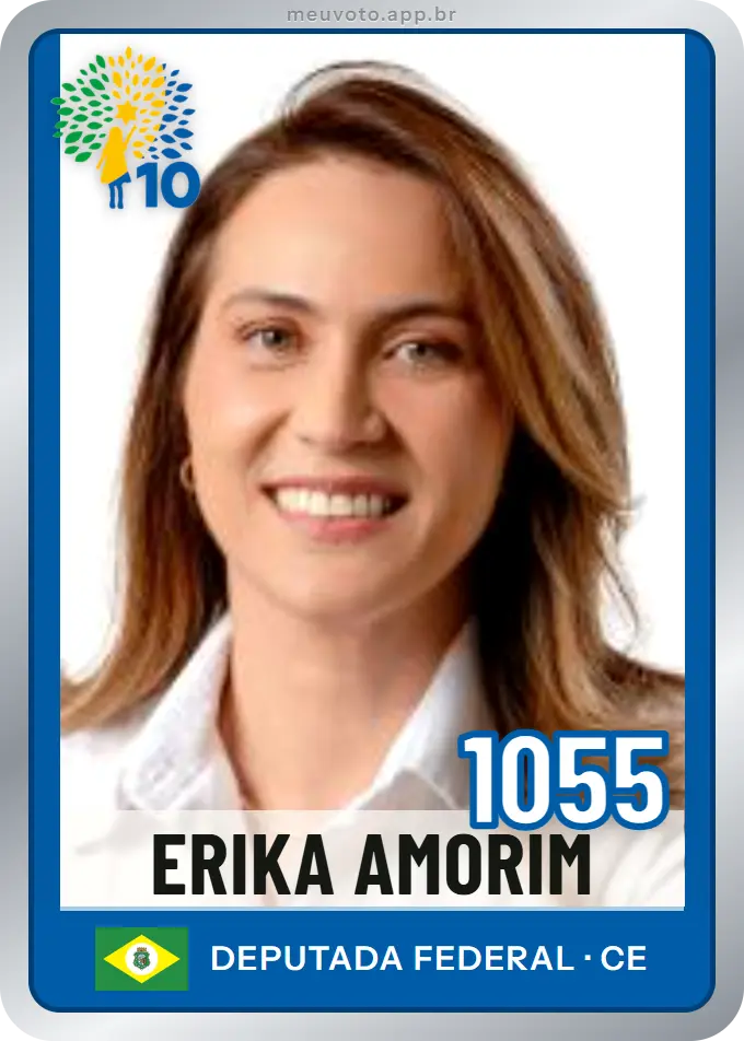 Carta de Erika Amorim, número 1055, Republicanos