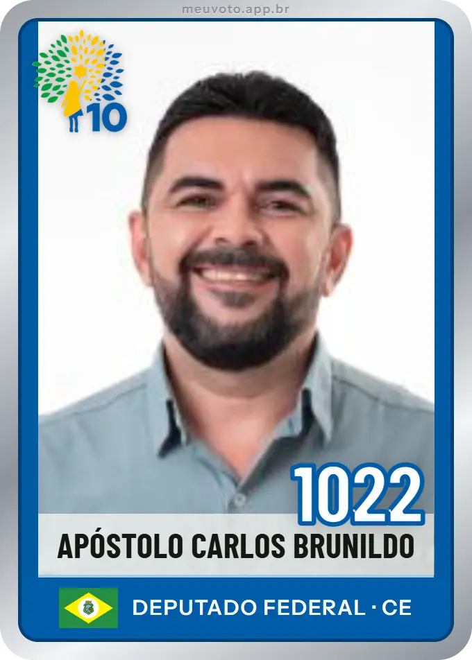 Carta de Apóstolo Carlos Brunildo, número 1022, Republicanos