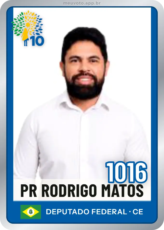 Carta de Pr Rodrigo Matos, número 1016, Republicanos