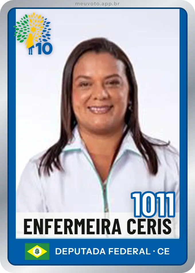 Carta de Enfermeira Ceris, número 1011, Republicanos