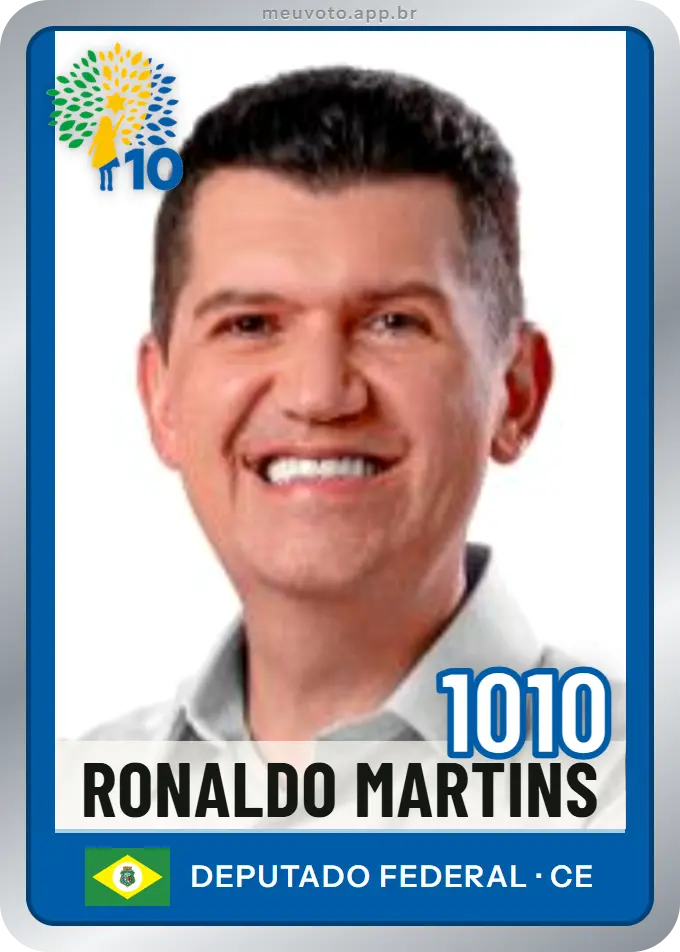 Carta de Ronaldo Martins, número 1010, Republicanos