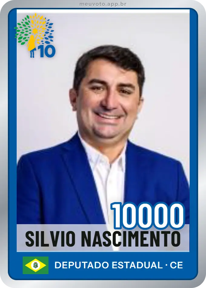 Carta de Silvio Nascimento, número 10000, Republicanos