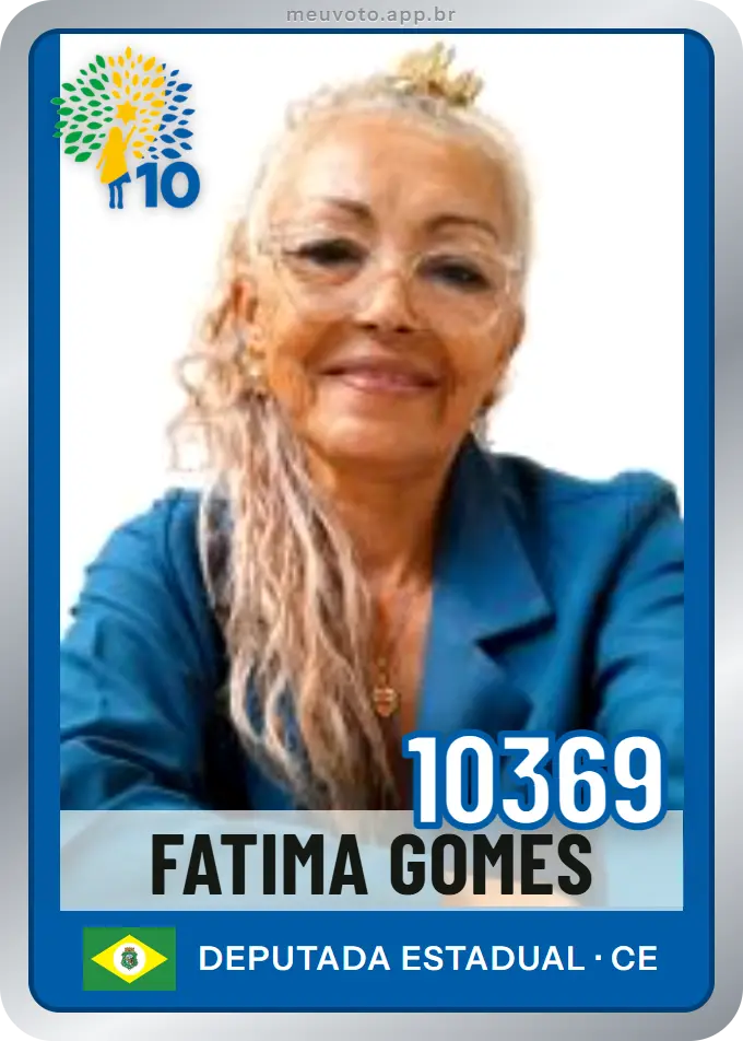 Carta de Fatima Gomes, número 10369, Republicanos