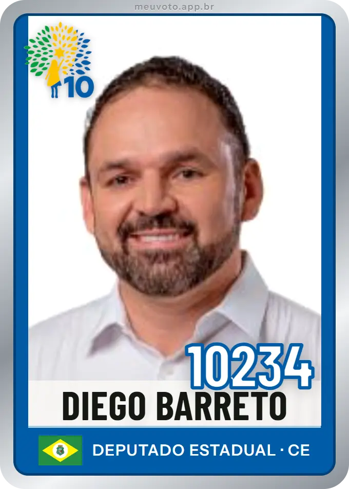 Carta de Diego Barreto, número 10234, Republicanos