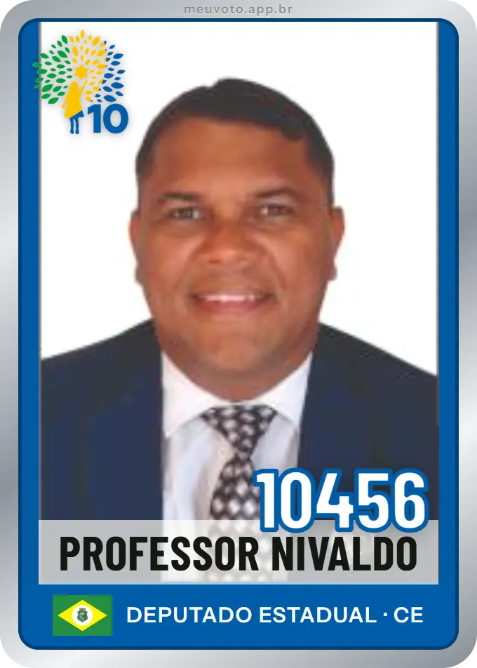 Carta de Professor Nivaldo, número 10456, Republicanos