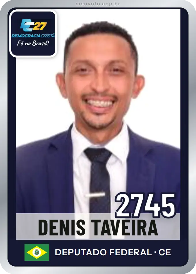 Carta de Denis Taveira, número 2745, DC
