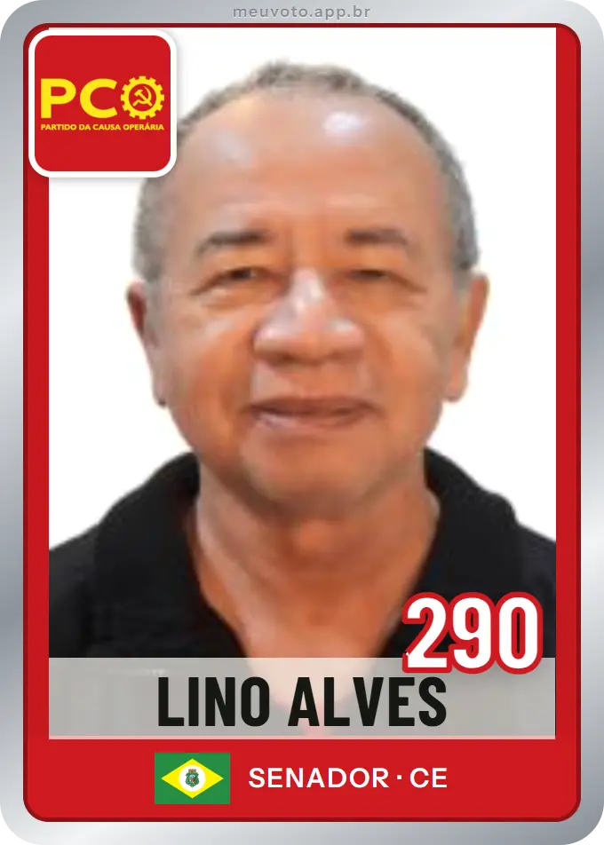 Carta de Lino Alves, número 290, PCO