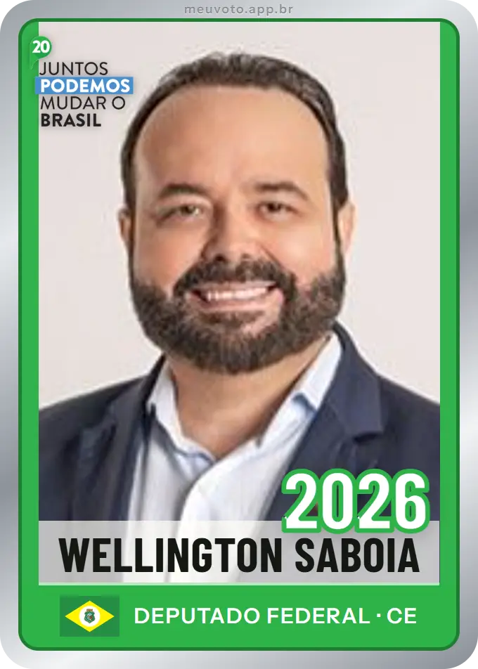 Carta de Wellington Saboia, número 2026, Podemos