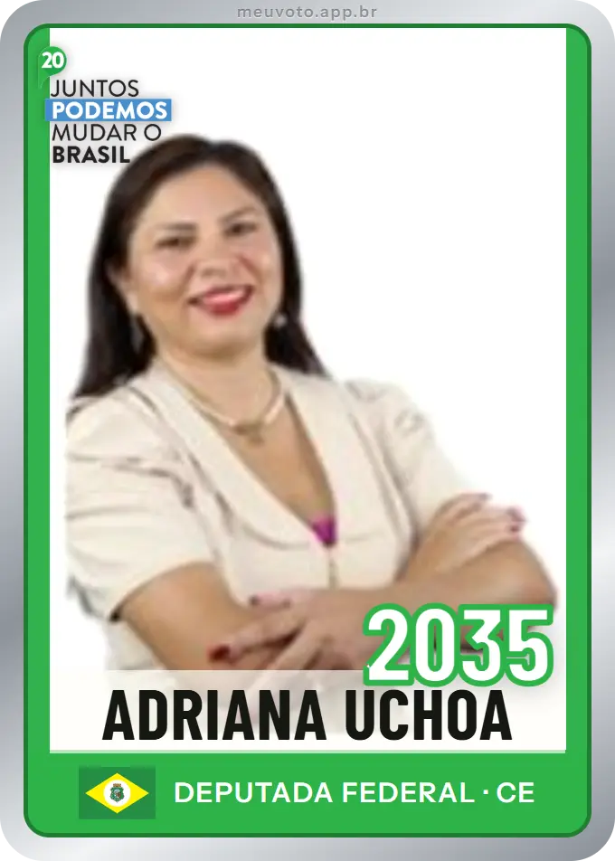 Carta de Adriana Uchoa, número 2035, Podemos
