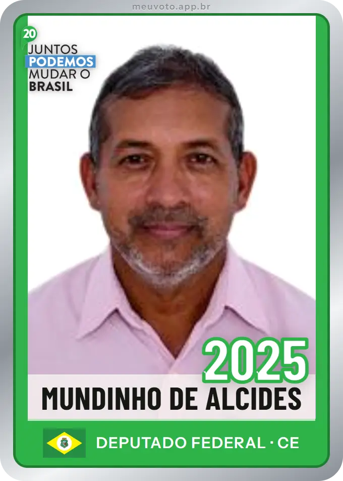 Carta de Mundinho de Alcides, número 2025, Podemos